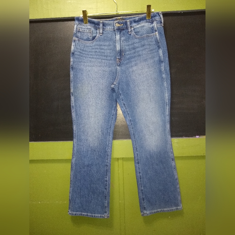 Banana Republic Women's Straight Leg Blue Jeans